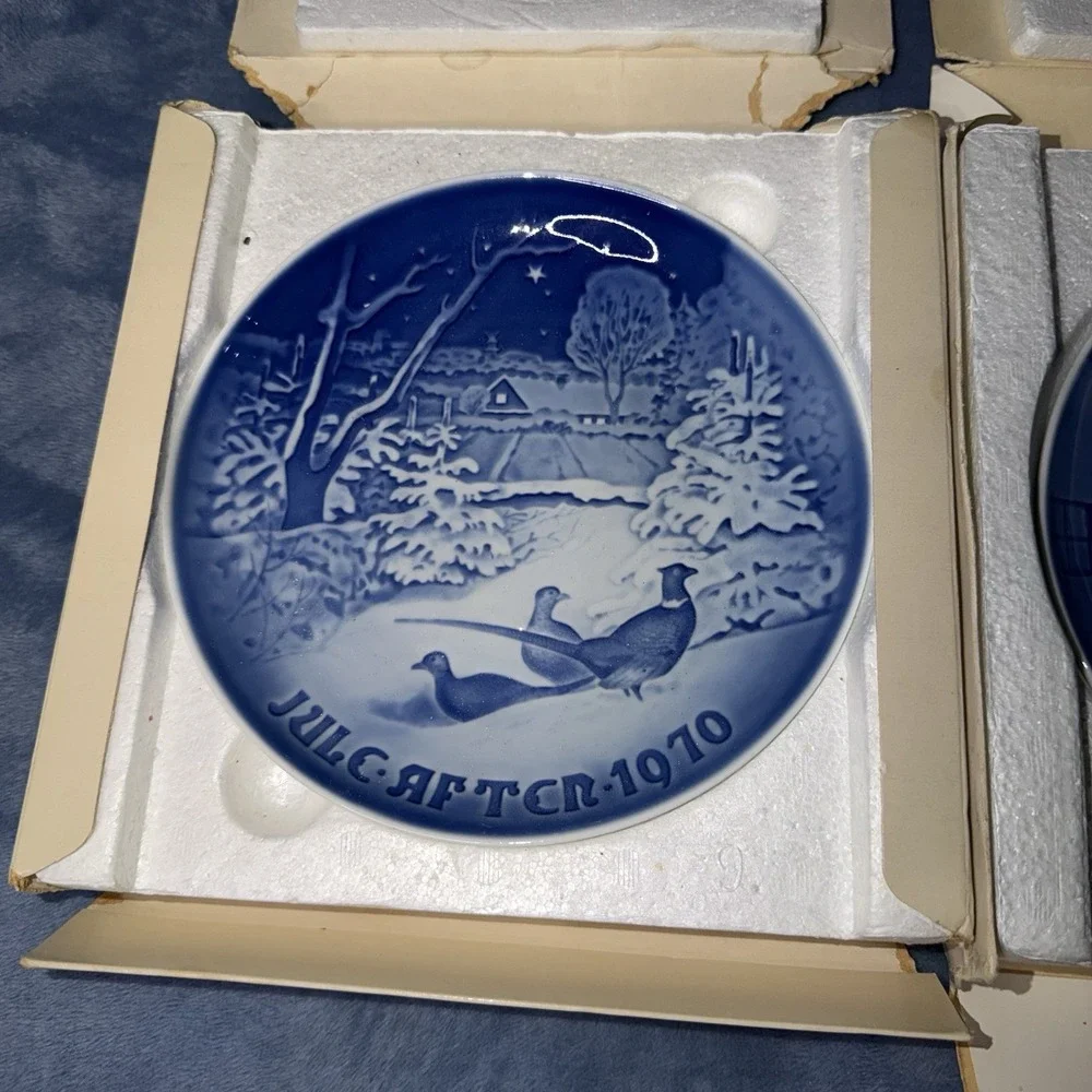 bing‎ grondahl christmas plates Lot Of 2